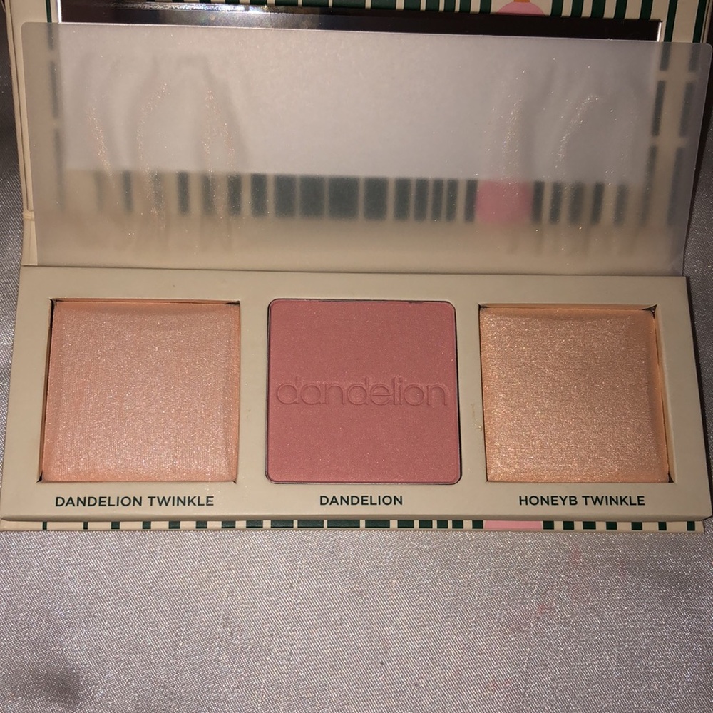 Benefit Twinkle 'n Jingle Full Size 3 Pan Blush & Highlighter Palette NIB